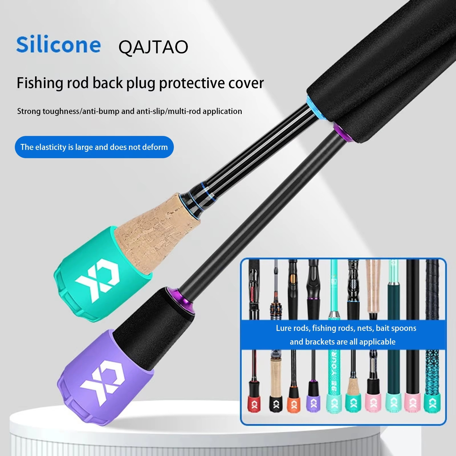 Silicone Fishing Rod End Cap P - đánh giá và giá Fishing Line Dispenser